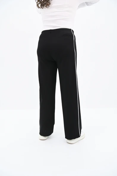 Kadın Büyük Beden Şeritli Tayt Pantolon 6321-25 - 5