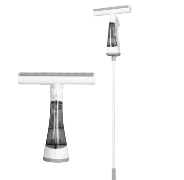 Vakumlu 140ML Su Tanklı 4 LED Işıklı Şarjlı Pencere Temizleme Cihazı - 2