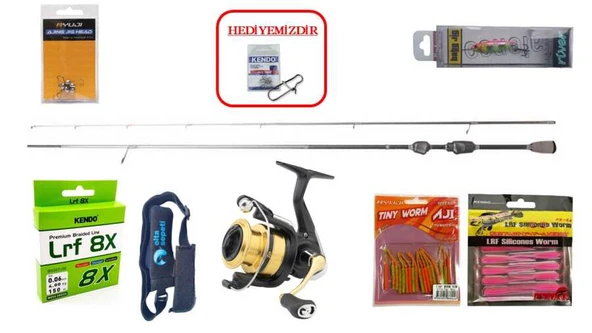Ryuji Matrix Fuji 198 cm 0.8-6 gr & Daiwa RS 500 LRF Seti