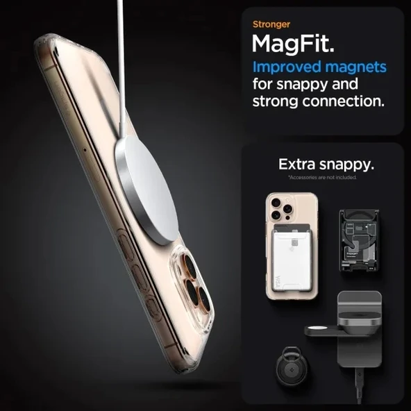Spigen Manyetik Ultra Hybrid MagFit iPhone 15 Pro Max Kılıf - 2