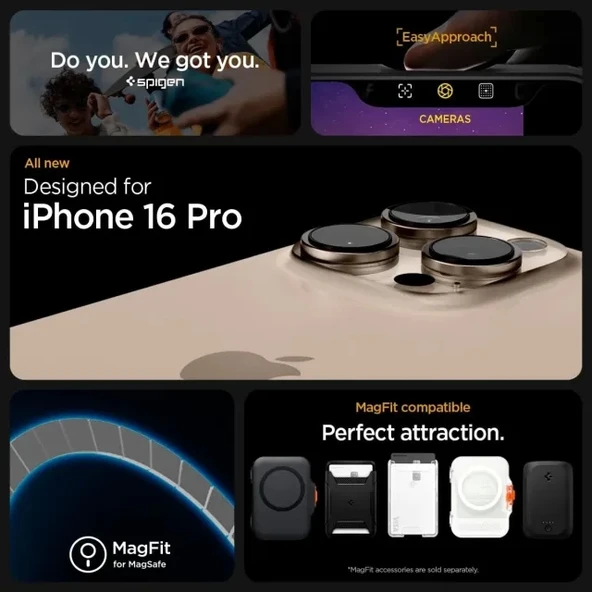 Spigen Manyetik Ultra Hybrid MagFit iPhone 15 Pro Max Kılıf - 1