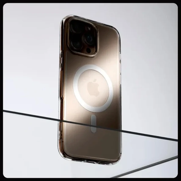 Spigen Manyetik Ultra Hybrid MagFit iPhone 15 Pro Max Kılıf - 6