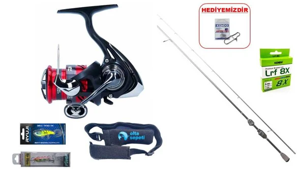 Ryuji Matrix Fuji 228cm 0.8-6g Kamış & Daiwa Ninja 23 LT 1000 LRF Seti