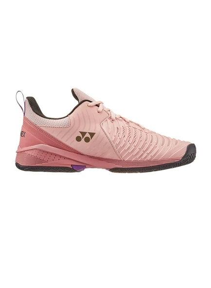 Yonex Sonicage 3 Toprak & Sert Kort Açık Pembe Kadın Tenis Ayakkabısı - 3