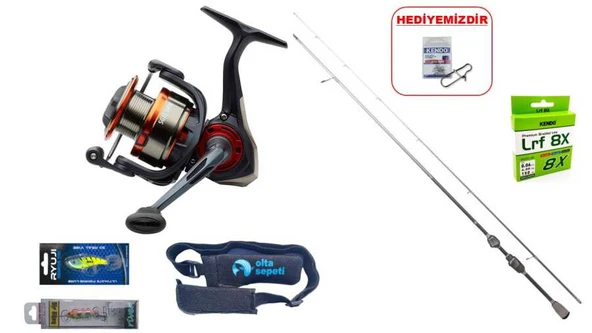 Ryuji Matrix Fuji 228cm 0.8-6g & Savage Gear SG2 1000 FD LRF Seti