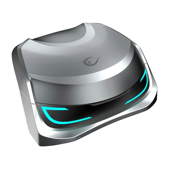 Rampage Clutch T01 Siyah/Gümüş 4 Mikrofonlu ENC+ANC Oyuncu Bluetooth V5.3 TWS Gerçek Kablosuz Kulakl - 5