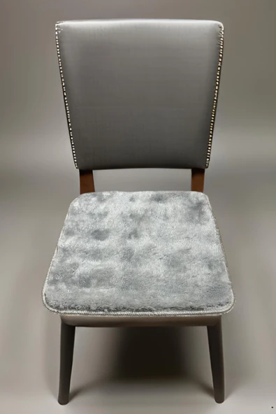 My Evilla Bubble Kaymaz Sandalye Minderi 6'lı 40x40 Gri - 2