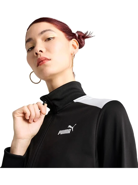 Puma Poly Suit Kadın Siyah Günlük Stil Eşofman Takımı 68507501 - 4