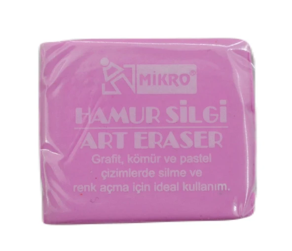 Mikro Hamur Silgi Pastel Renkler 1 Adet - 5