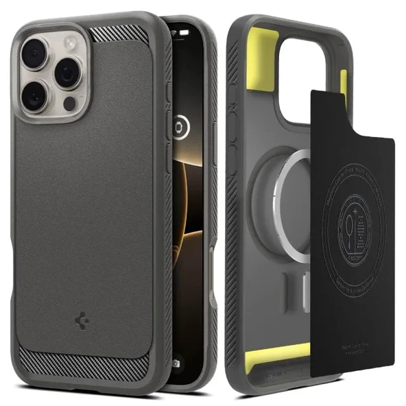 Spigen Rugged Armor MagFit iPhone 16 Pro Kılıf