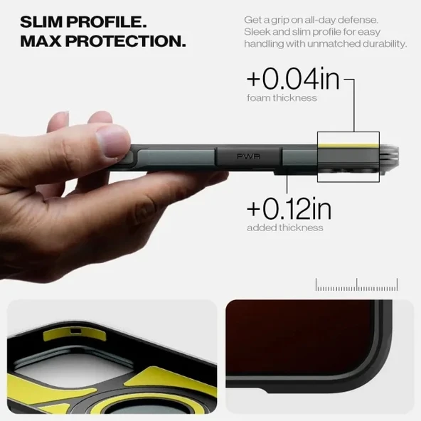 Spigen iPhone 15 Plus MagFit Manyetik Tough Armor Kılıf - 7