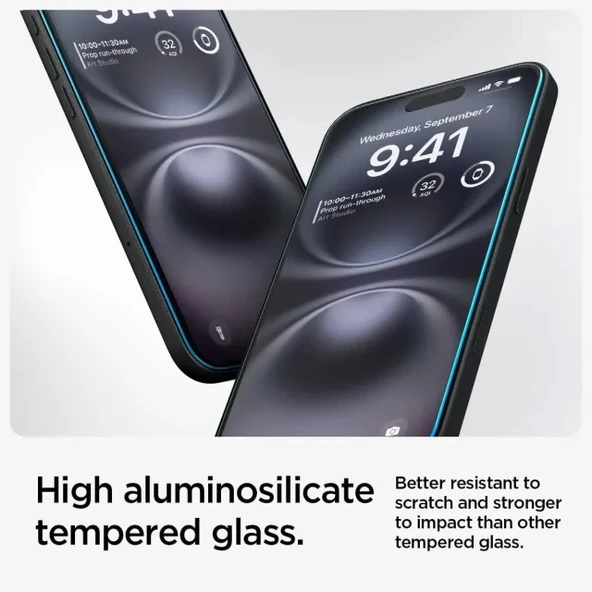 Spigen iPhone 15 Plus Temperli [GlasTR EZ FIT] Cam Ekran Koruyucu - 4