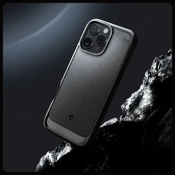Spigen Rugged Armor MagFit iPhone 16 Pro Max Kılıf - 4