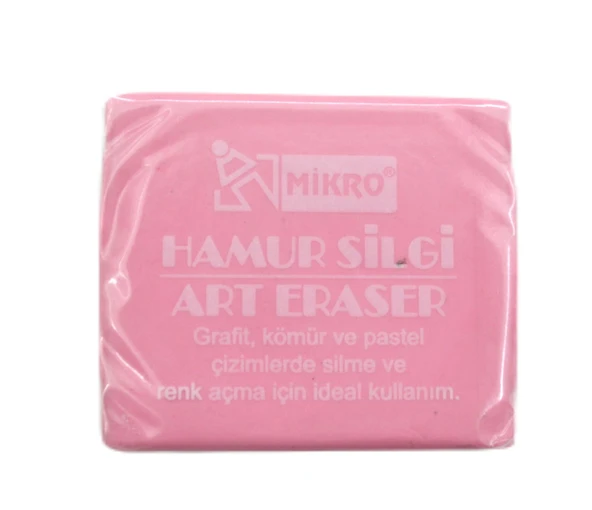 Mikro Hamur Silgi Pastel Renkler 1 Adet