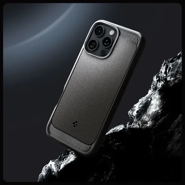 Spigen Rugged Armor MagFit iPhone 16 Pro Max Kılıf - 4