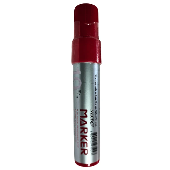 Mikro Markör Kırmızı 10mm MMP-1001/K