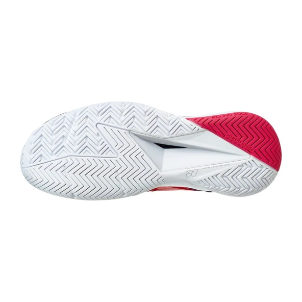 Yonex Power Cushion Eclipsion 5 Kırmızı Lacivert Toprak & Sert Kort Kadın Tenis Ayakkabısı - 2