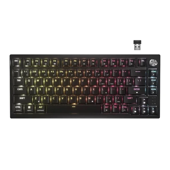 Corsair K65 PLUS WIRELESS %75 RGB Mekanik Oyun Klavyesi MLX Fusion Tactile Switches