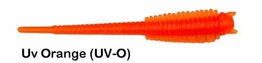 SPIINX SANDWORM SİLİKON 6CM 18P UV ORANGE - 3