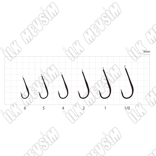 Sasame F-892 BL Nickel S-Straight İğne İğne No : 1 - Resim 2