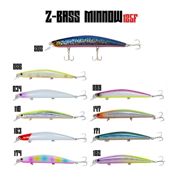 Fujin Z-Bass Minnow 125F 21Gr ürün görseli