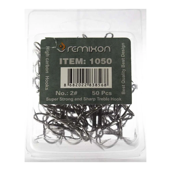 Remixon 1050 Black Nickel Üçlü İğne İğne No : 8 - 2