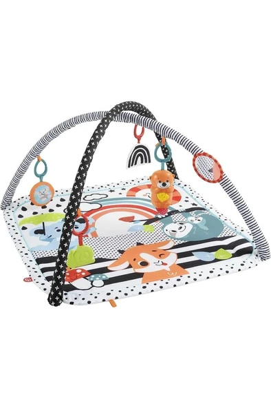FISHER PRICE Fisher-price, Neşeli Hayvanlar 3ü1 Arada Jimnastik Merkezi Hbp41 ürün görseli 1