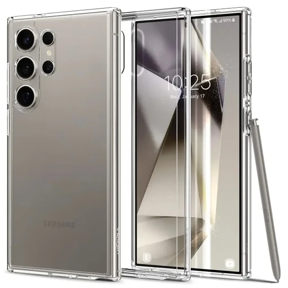 Spigen Ultra Hybrid Designed for Galaxy S24 Ultra Kılıfı Crystal Clear - 2