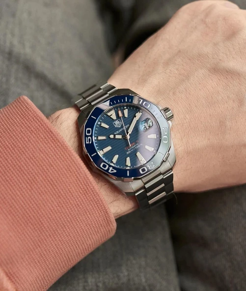 TAG Heuer Aquaracer Automatic WAY211C.BA0928 Erkek Kol Saati - 6