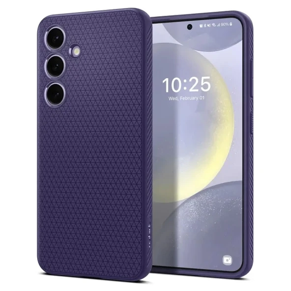 Spigen Liquid Air Designed for Galaxy S24 Plus Kılıfı (2024) Deep Purple