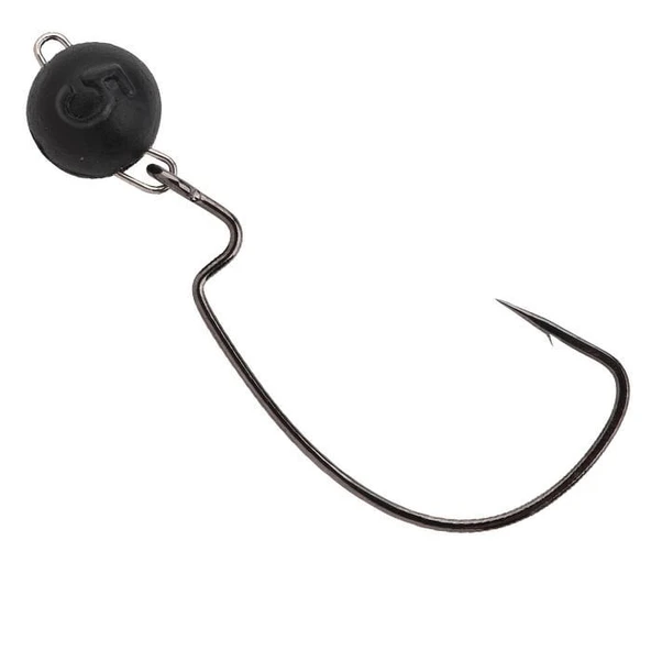 Spro Rigged Bottom #2/0 Hareketli Siyah Jig Head Ağırlık (gr) : 5gr - Resim 2