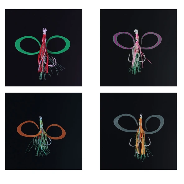 Seabor Squid SBR03C 2-0 Assist İğne Renk : Pink - Resim 3