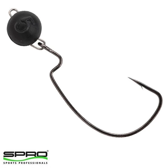 Spro Rigged Bottom #2/0 Hareketli Siyah Jig Head Ağırlık (gr) : 7gr