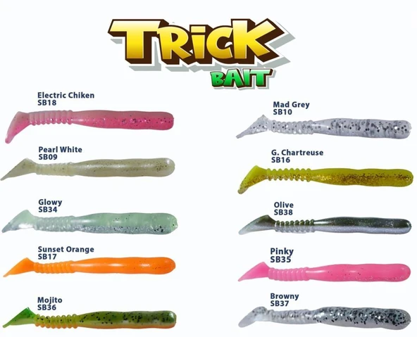 Fujin Trick Bait 09cm Silikon Balık - 2