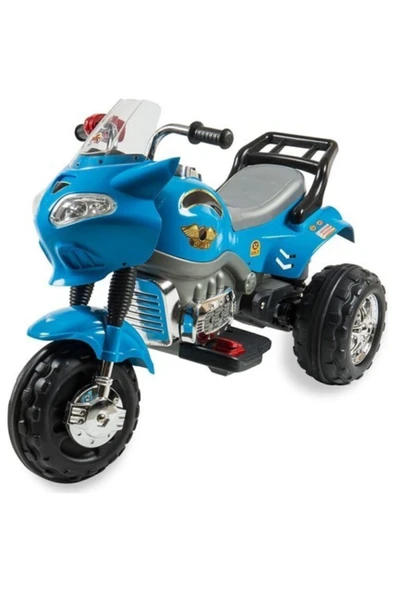 Aliş 404 Mavi Turbo Go Way Akülü Motorsiklet - 2