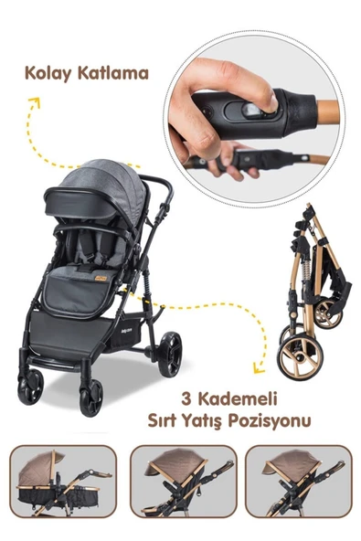 Bc-340 Bora Cross Travel Puset Gri ( D ) - 6