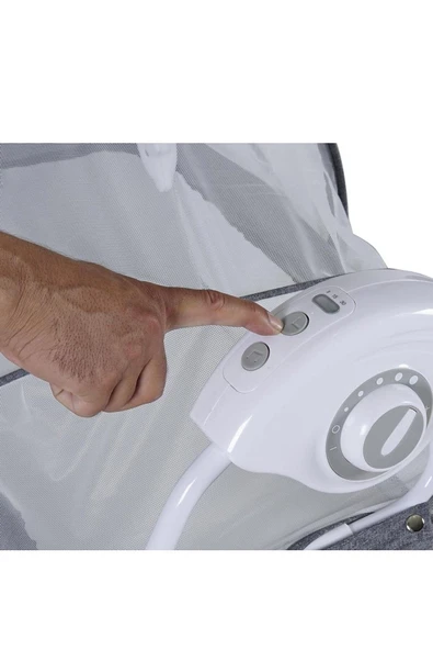 Yeni Sezon Poky 9146 Caretta Elektrikli Ve Pilli Otomatik Sallanan Bebek Beşik - 5