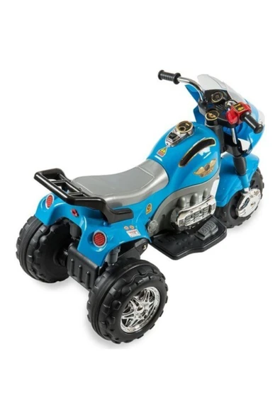 Aliş 404 Mavi Turbo Go Way Akülü Motorsiklet