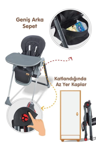 Bc515 Gri Multıflex Mama Sandalyesi - 3