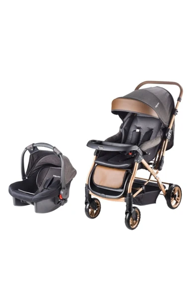 Babycare Capron Travel Bebek Arabası Siyah