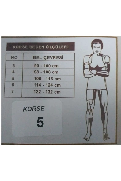 Unisex Yün Bel Korsesi - 4