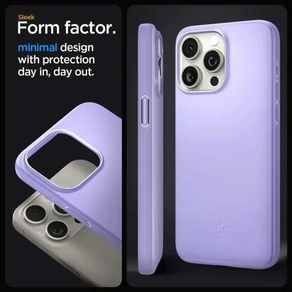 Spigen iPhone 15 Pro Thin Fit Kılıf (2023) - 3