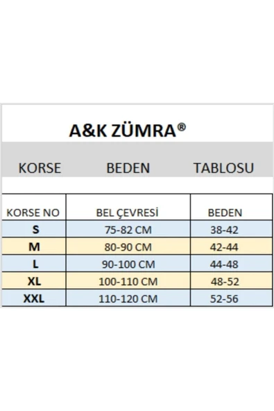 Kadın & Erkek Giymeli Termal Yün Korse - Ziya - 2