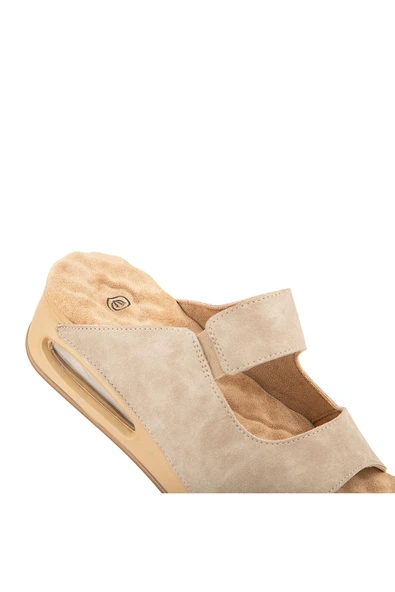 Muya Beso Anatomik Air Max Tabanlı Topuk Dikeni Kadın Terlik - 11