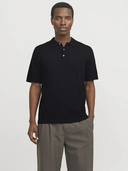 Jack Jones Emıl Knıt Relaxed Relax Fit Tiriko Erkek Polo Yaka Tişört 12268216 - 2