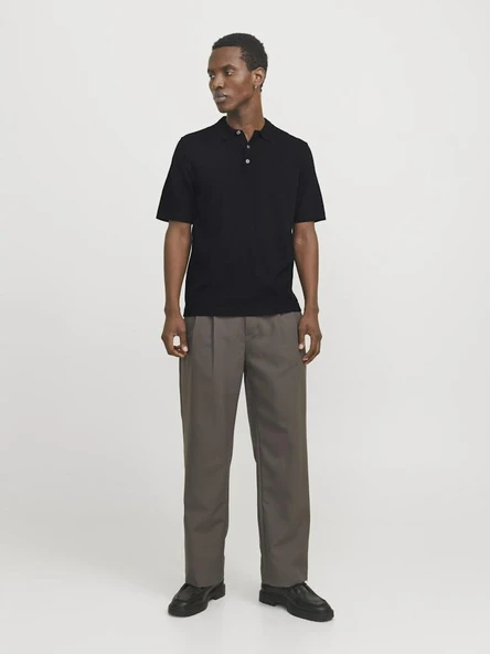 Jack Jones Emıl Knıt Relaxed Relax Fit Tiriko Erkek Polo Yaka Tişört 12268216 - 5