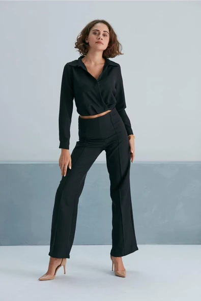 Bkmc Dabıl Kumaş Takım Siyah