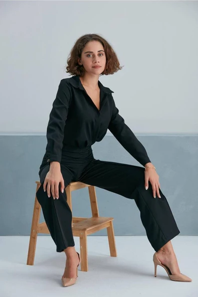 Bkmc Dabıl Kumaş Takım Siyah - 3