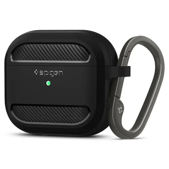 Spigen Rugged Armor Airpods 3. Nesil Kılıf Matte Black