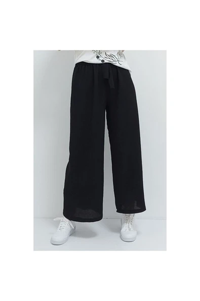 Bkmc Bol Paça Pantolon Siyah
